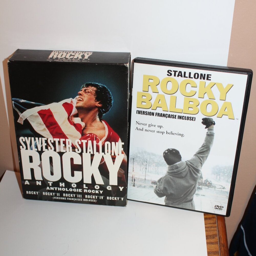 Rocky  Anthology Collection DVD Set Plus Movie